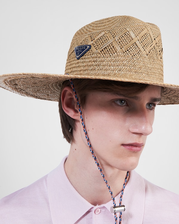 Woven straw hat Woven straw hat