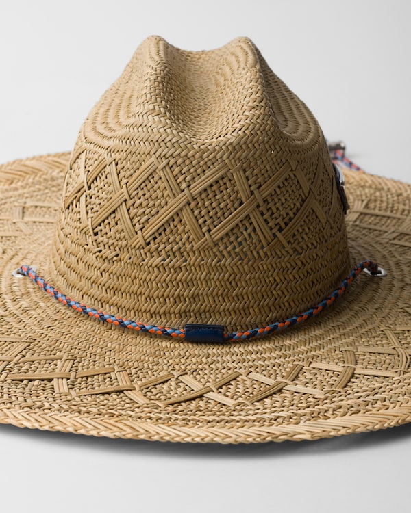 Woven straw hat Woven straw hat