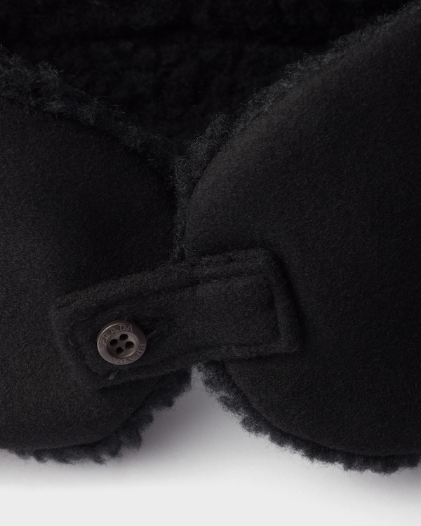 Kumaş Uşanka Şapka Kumaş Uşanka Şapka