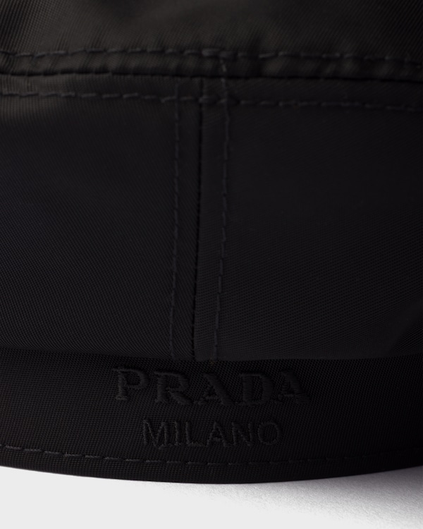 Re-Nylon cap - Black Re-Nylon cap - Black