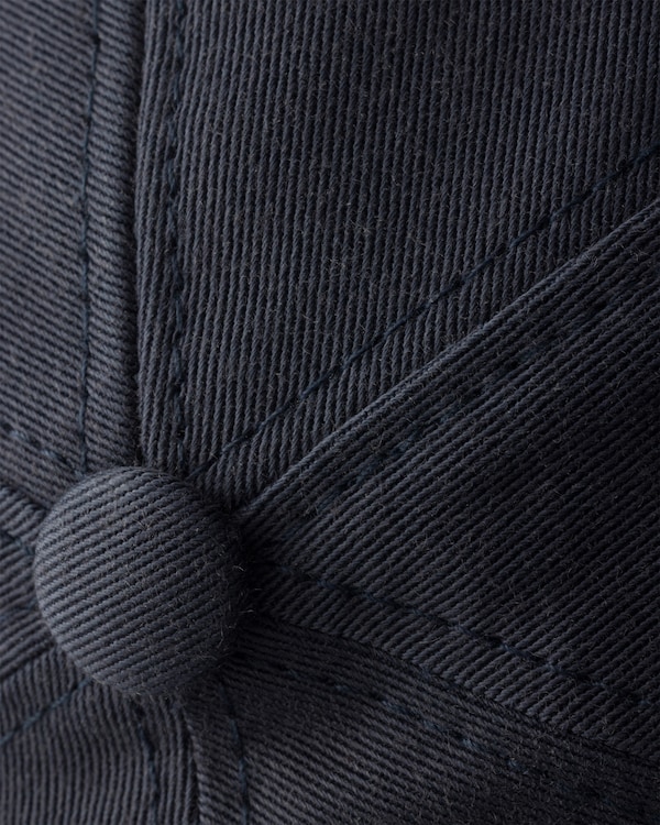 Old gabardine baseball cap - Navy Old gabardine baseball cap - Navy