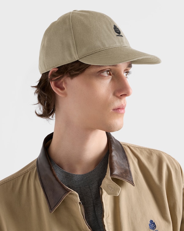 Old gabardine baseball cap - Khaki Old gabardine baseball cap - Khaki