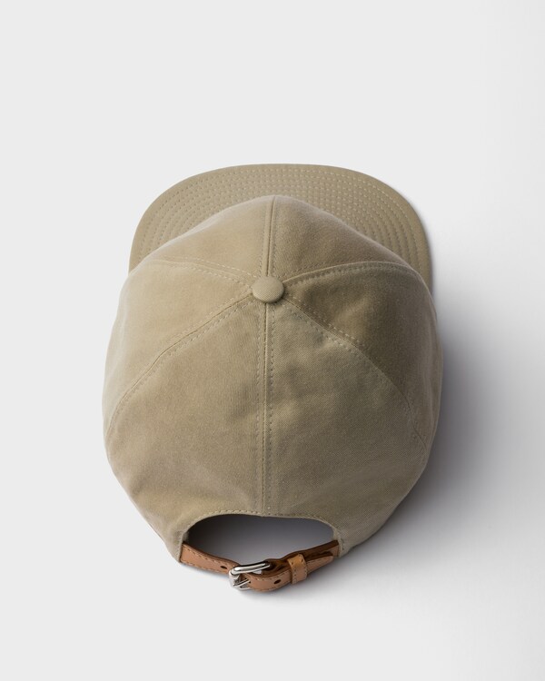 Old gabardine baseball cap - Khaki Old gabardine baseball cap - Khaki