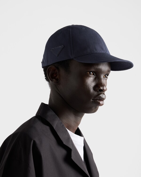 Technical fabric baseball cap - Navy Technical fabric baseball cap - Navy