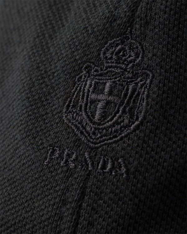 Old piqué baseball cap - Black Old piqué baseball cap - Black