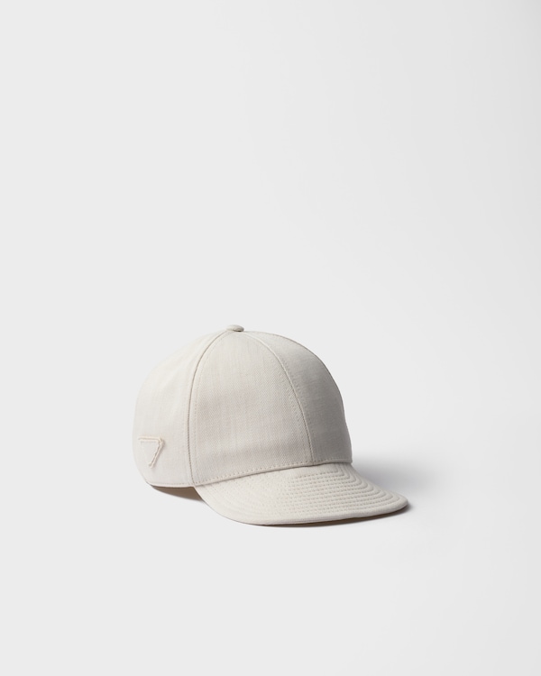 Denim baseball cap - White Denim baseball cap - White