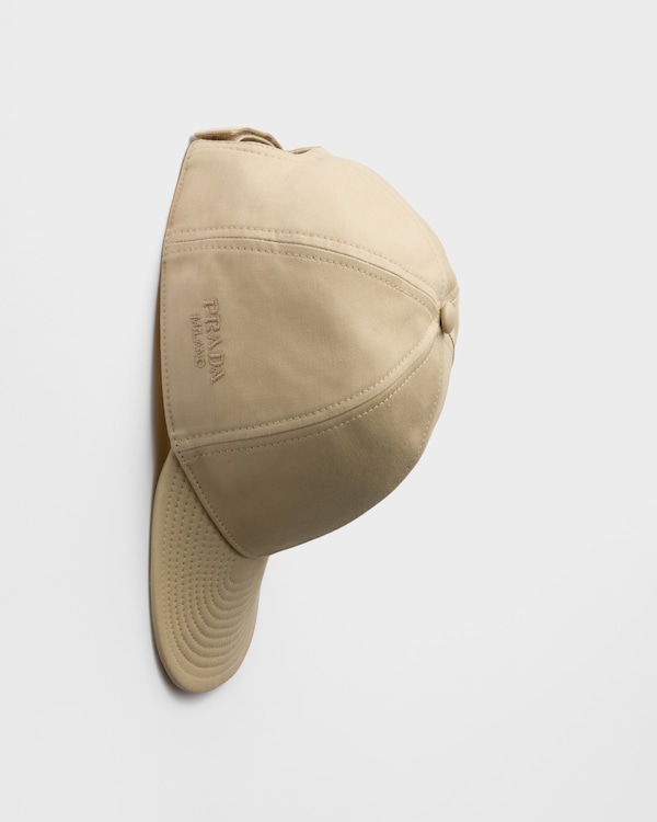 Old cotton satin baseball cap - Desert Beige Old cotton satin baseball cap - Desert Beige