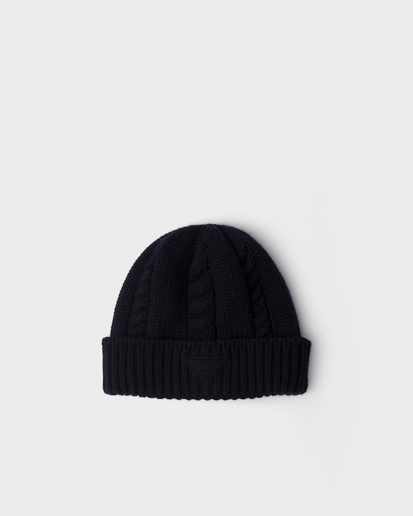 Wool beanie - Navy Wool beanie - Navy