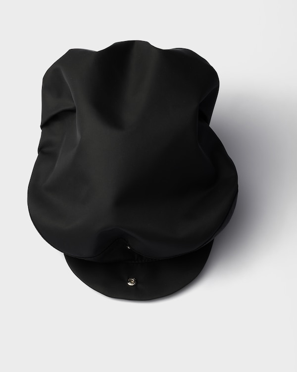 Re-Nylon cap - Black Re-Nylon cap - Black