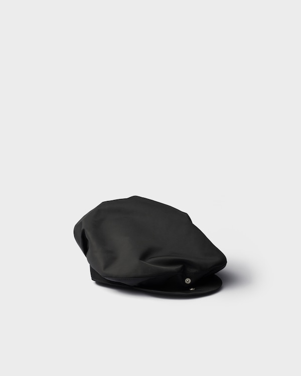 Re-Nylon cap - Black Re-Nylon cap - Black