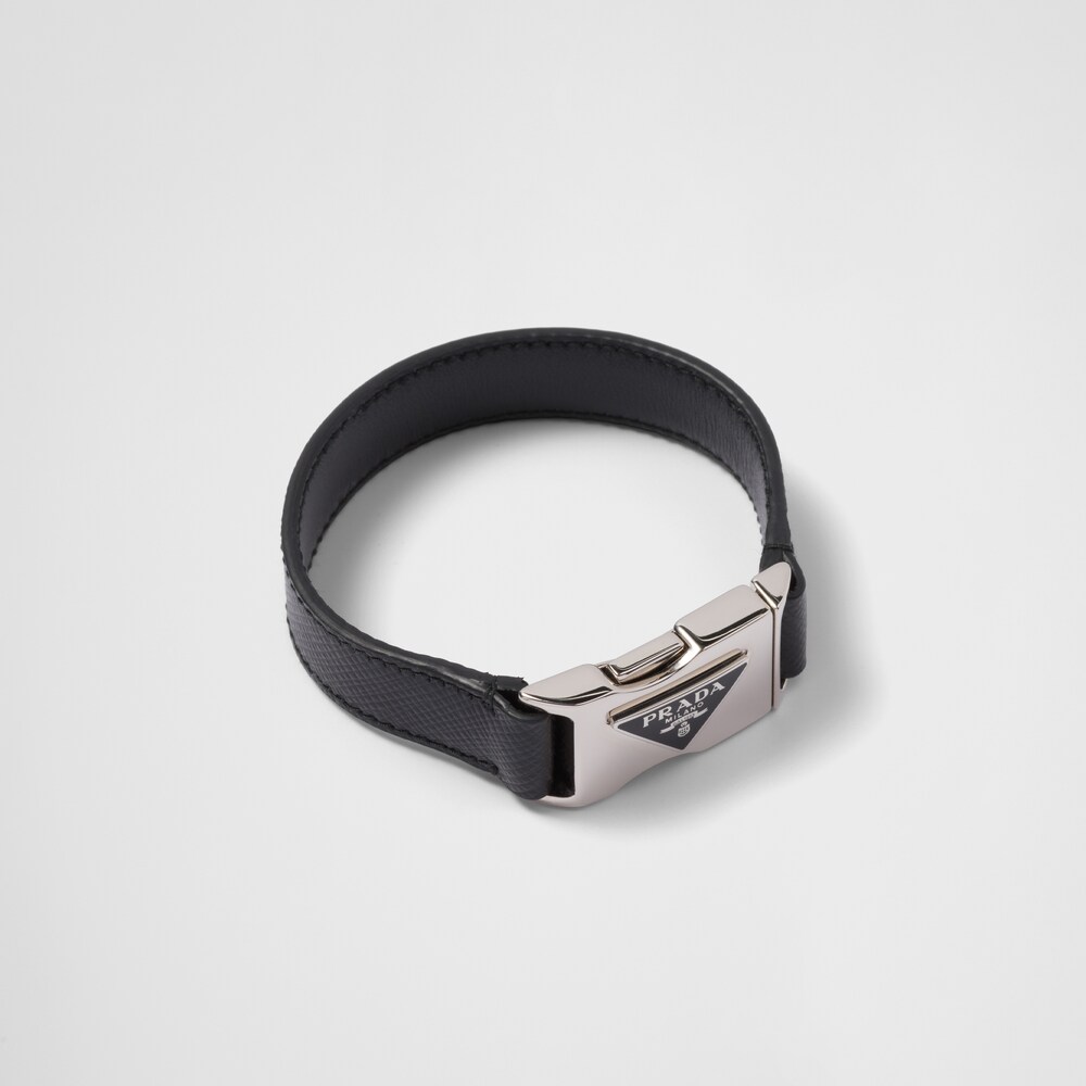 Prada Bracelet en cuir Saffiano 1