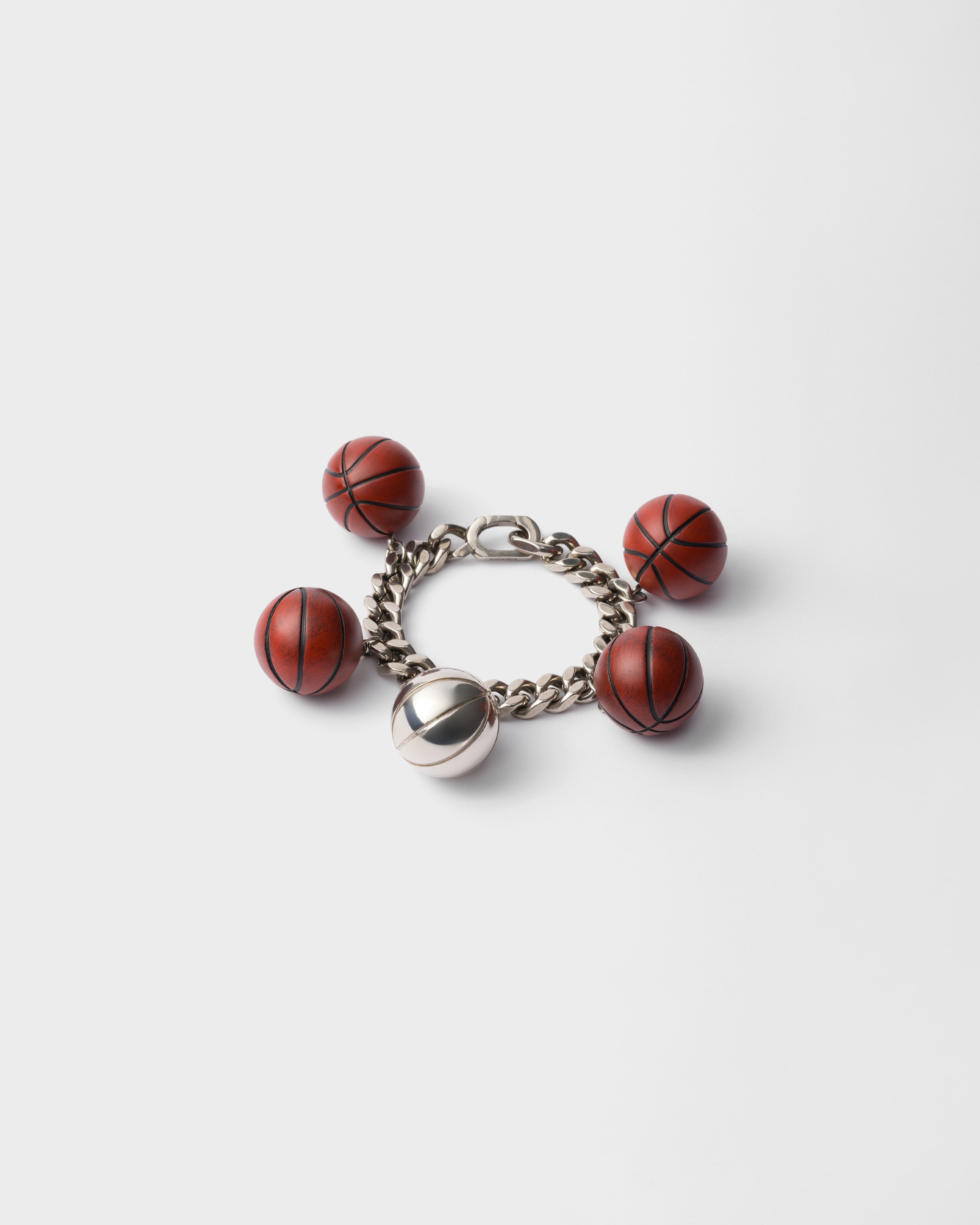 Prada Metal Basketball Bracelet