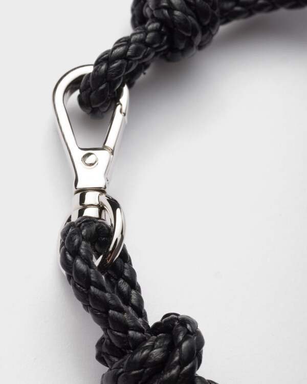 Nappa leather bracelet - Black Nappa leather bracelet - Black