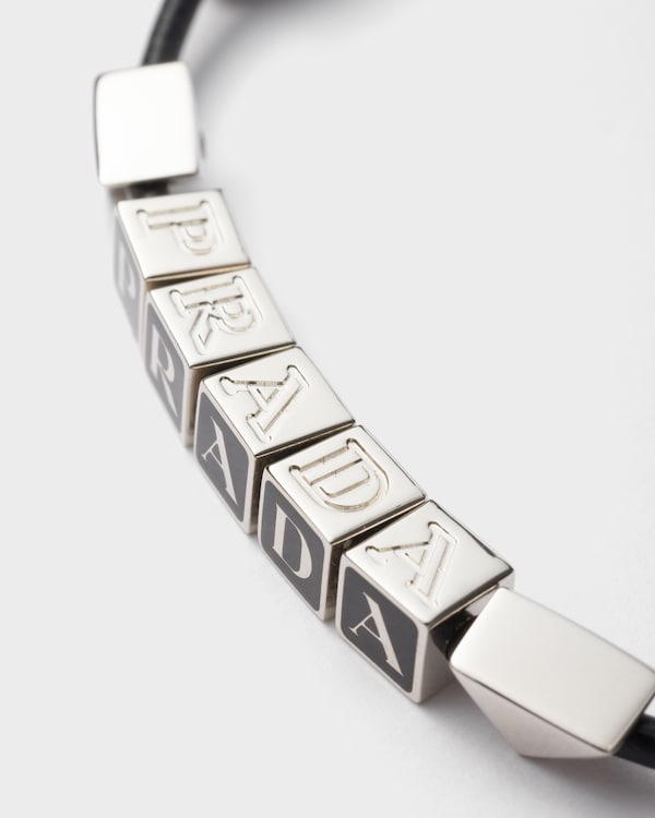 Nappa leather bracelet - Black Nappa leather bracelet - Black