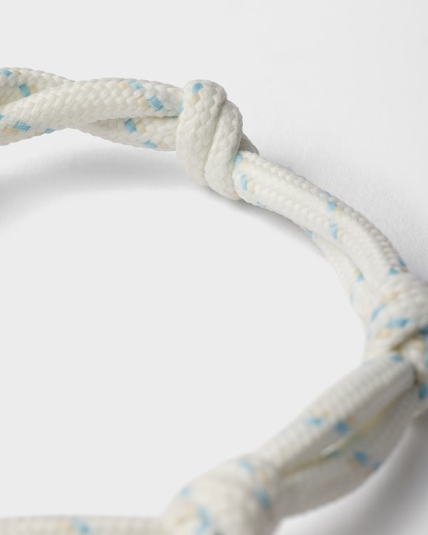 Cord bracelet - White Cord bracelet - White