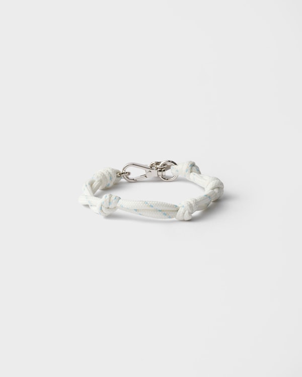 Cord bracelet - White Cord bracelet - White