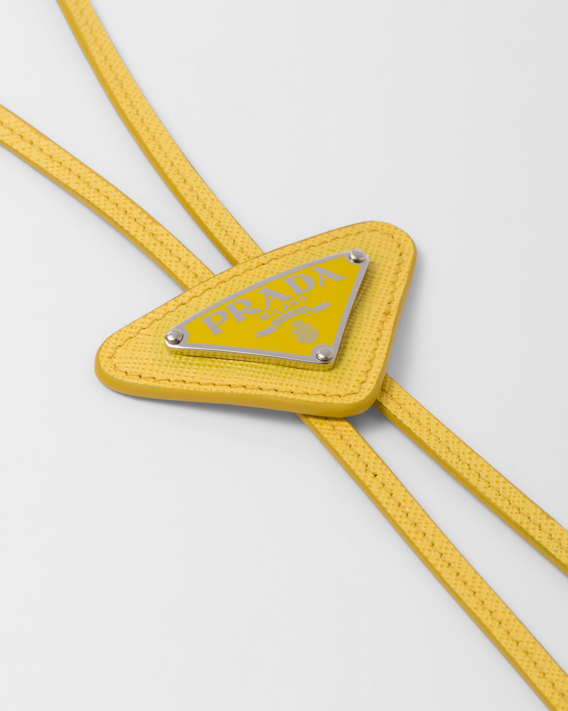 Prada Saffiano leather bolo tie 3