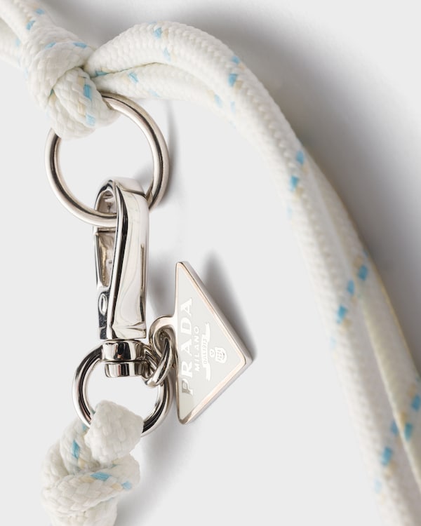 Cord necklace - White Cord necklace - White