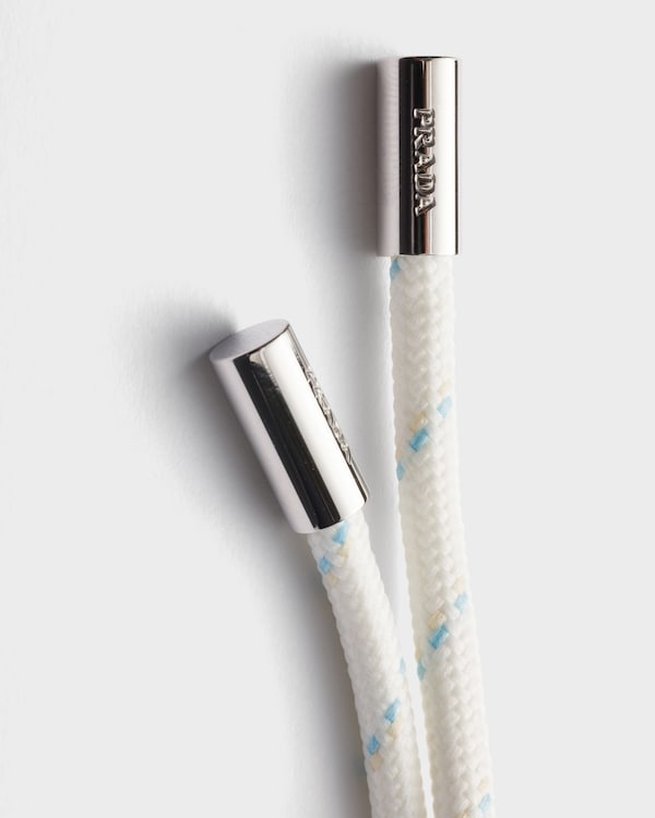 Cord necklace - White Cord necklace - White