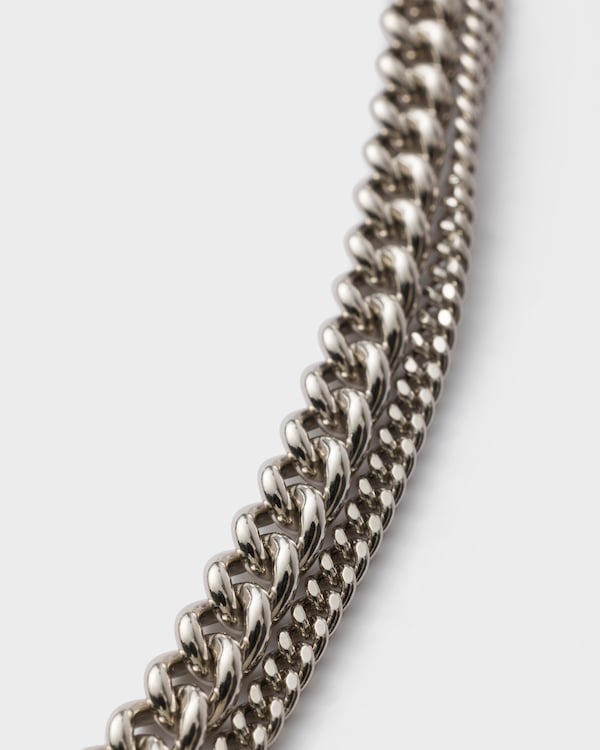 Collier en métal - Gris Acier Collier en métal - Gris Acier