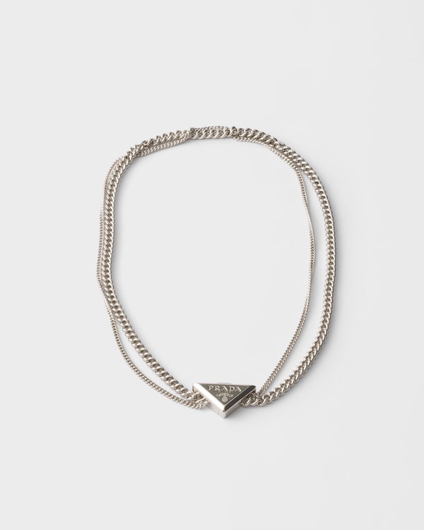 Collier en métal - Gris Acier Collier en métal - Gris Acier