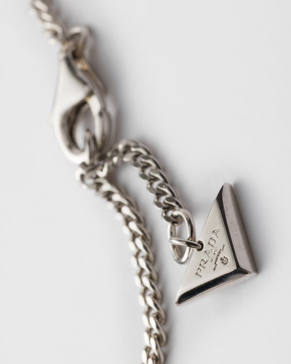 Metal necklace - Black Metal necklace - Black