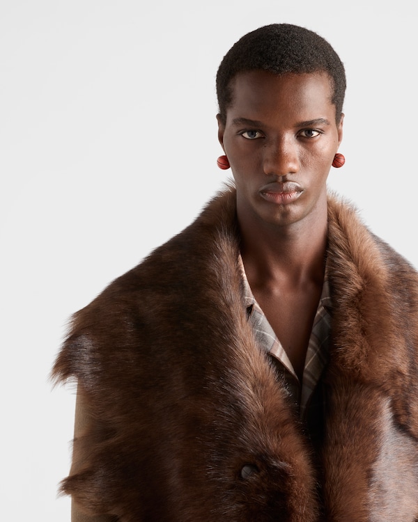 Metal basketball earrings - Pewter/Orange Metal basketball earrings - Pewter/Orange