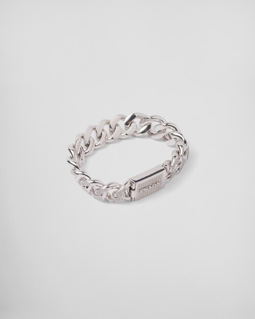 Prada Crystal Logo Jewels手鍊 1