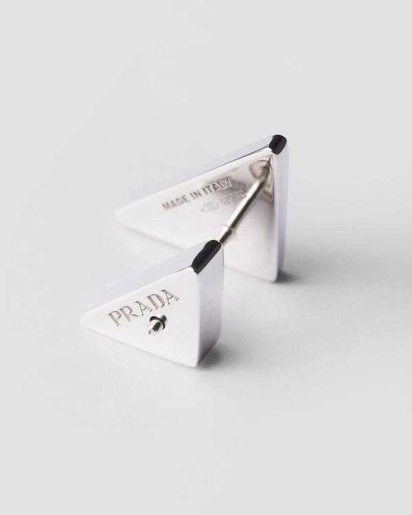 Enameled silver earrings Enameled silver earrings