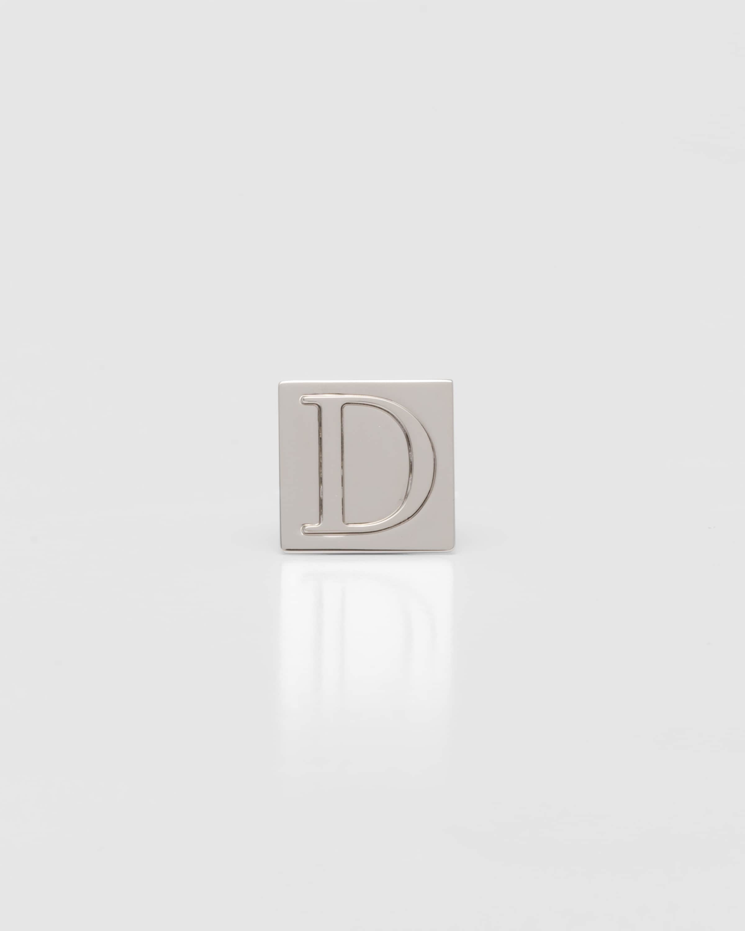 Silver Interchangeable element for Prada Symbole ring | Prada