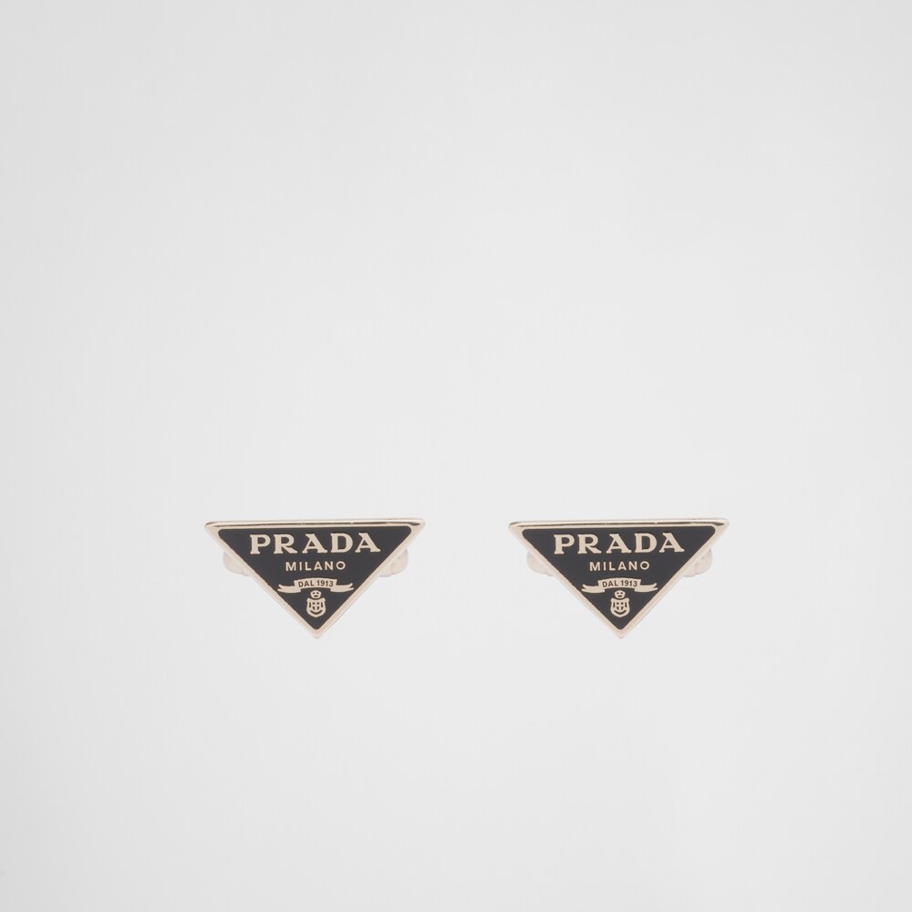 Prada 925純銀袖扣 1