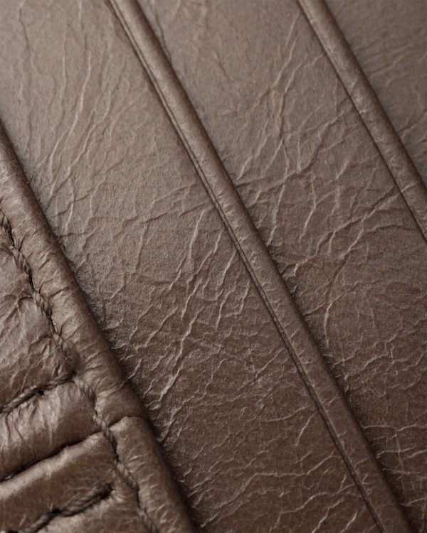 Leather card holder - Clay Grey Leather card holder - Clay Grey