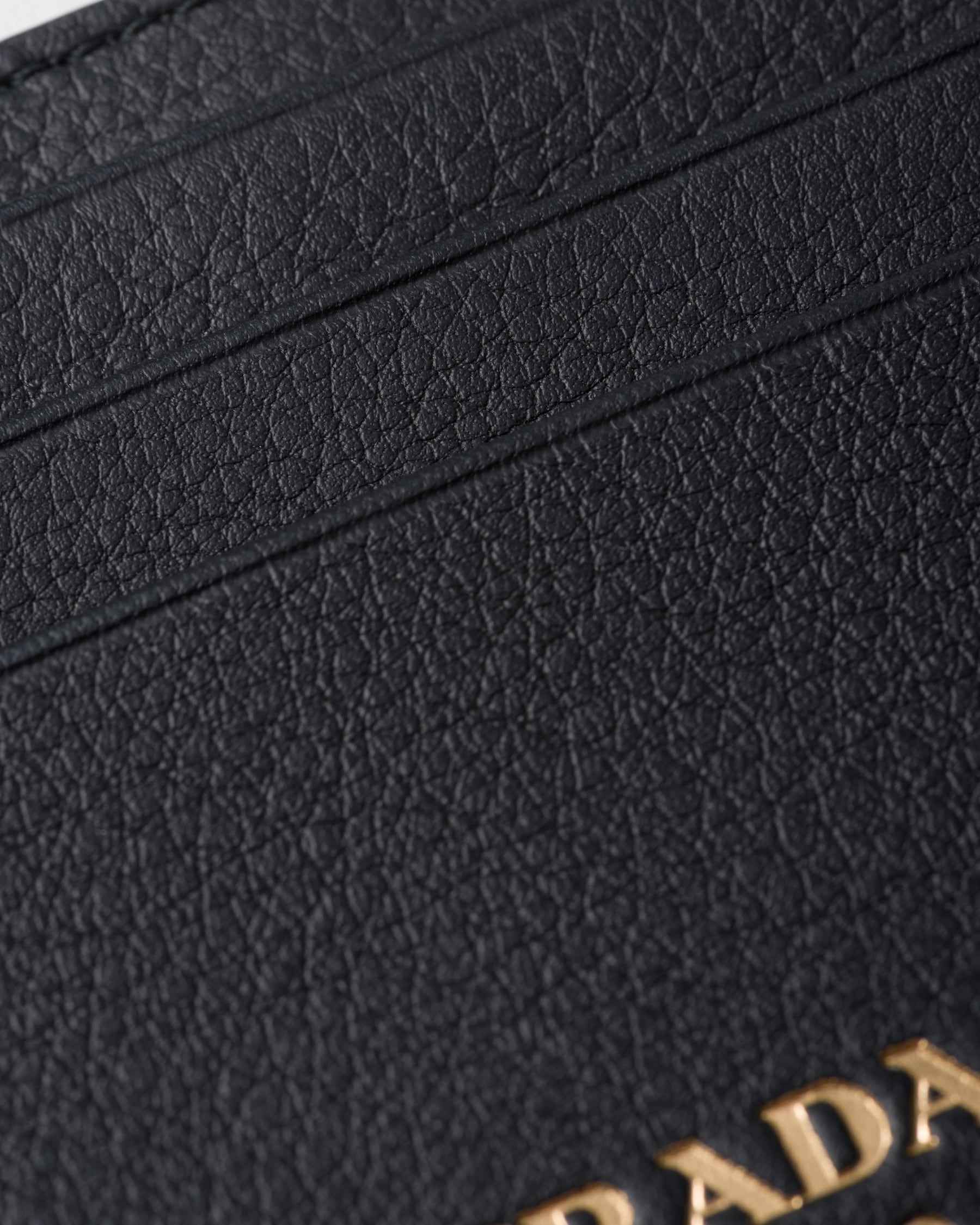 PRA 10 CARD HOLDER IN COFFEE BROWN CALFSKIN