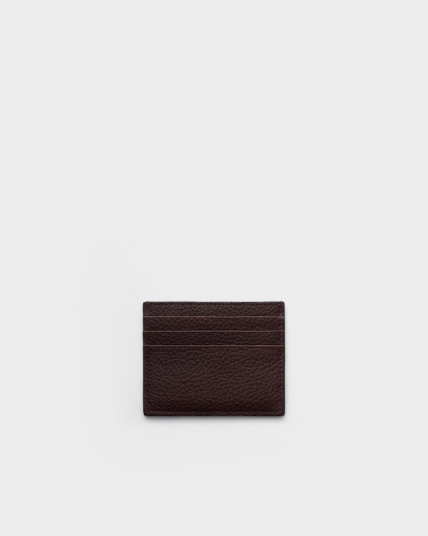 Leather card holder