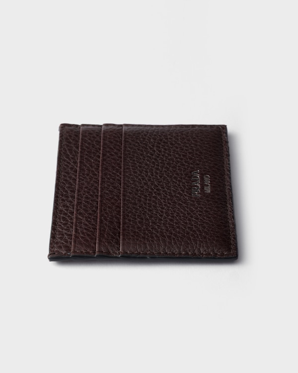 Leather card holder