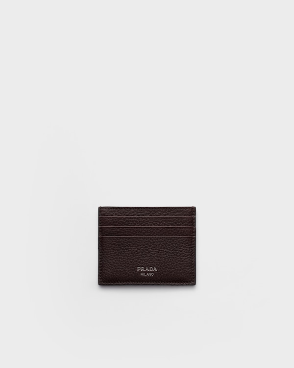 Leather card holder