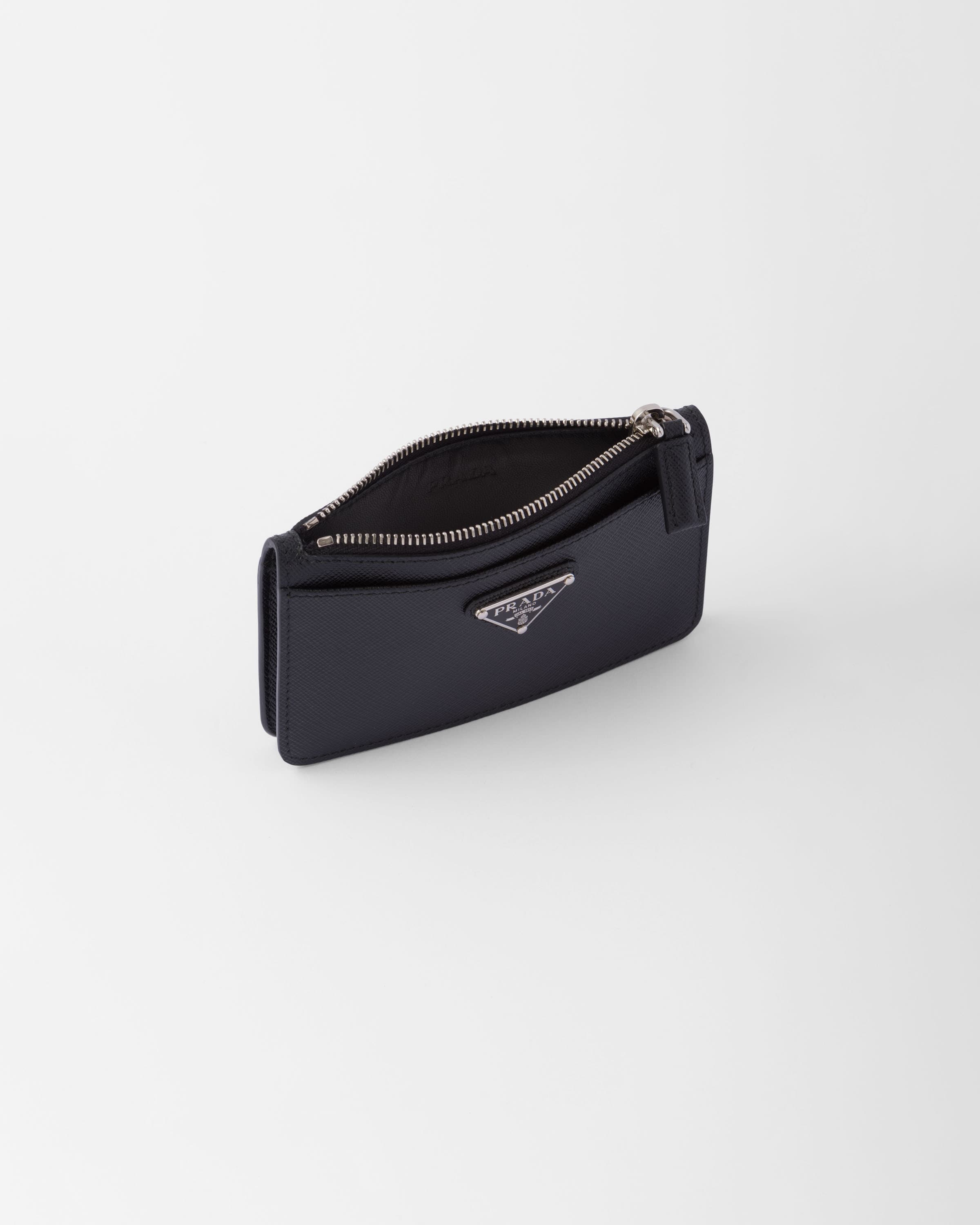 ブラック サフィアーノトライアングル カードケース | PRADA ブラック サフィアーノトライアングル カードケース | PRADA