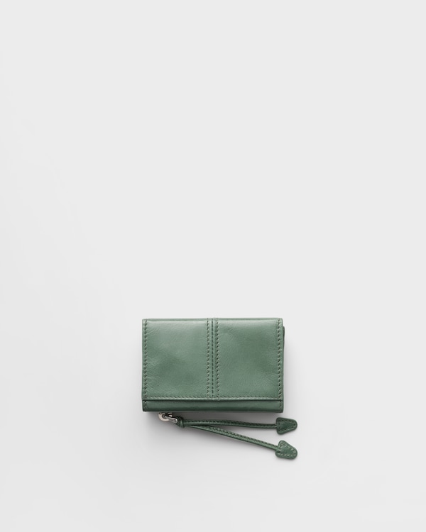 Leather card holder - Sage Green Leather card holder - Sage Green