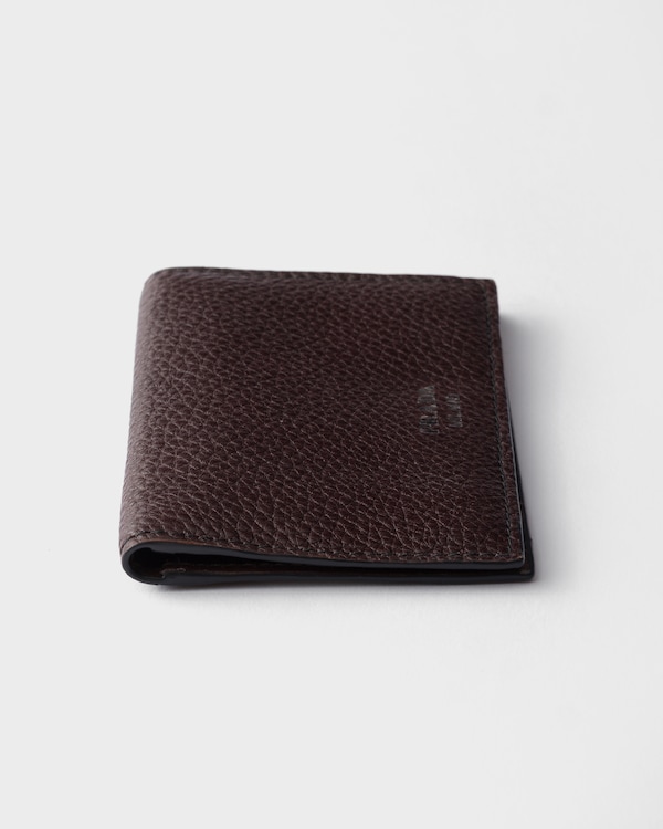 Leather card holder - Brown Leather card holder - Brown