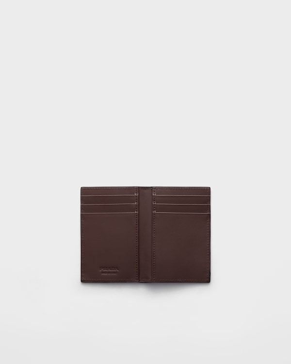 Leather card holder - Brown Leather card holder - Brown