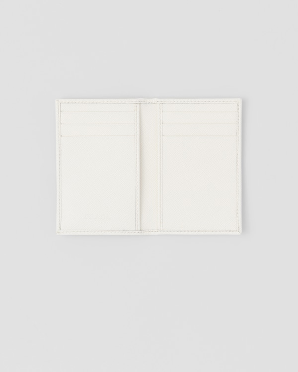 Porte-cartes en cuir - Blanc Porte-cartes en cuir - Blanc