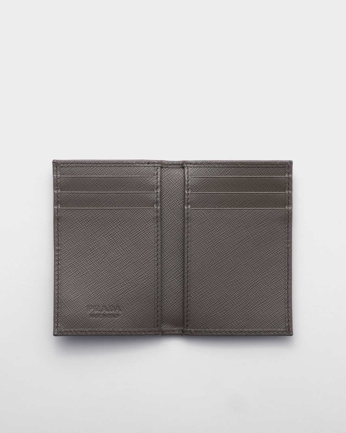 PRA 10 CARD HOLDER IN SEAFOAM GREEN CALFSKIN
