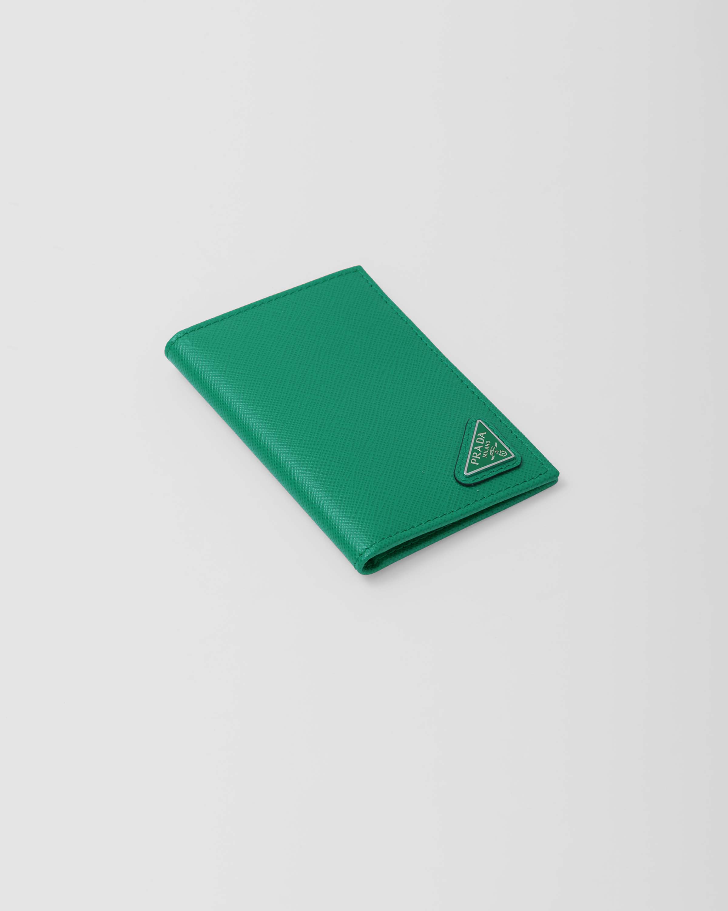 Mango Saffiano Leather Card Holder | PRADA