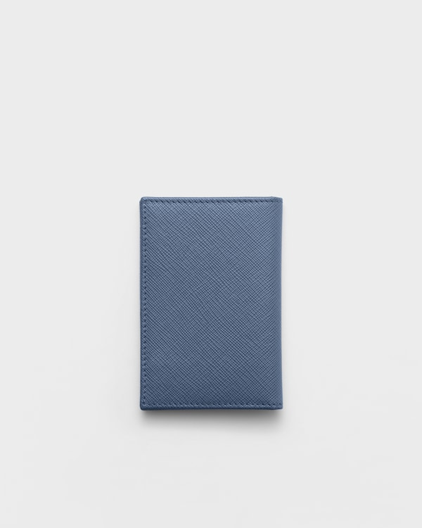 حامل بطاقات من الجلد - أزرق ملاحي حامل بطاقات من الجلد - أزرق ملاحي