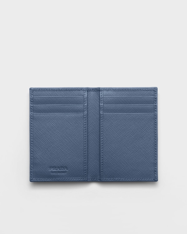 حامل بطاقات من الجلد - أزرق ملاحي حامل بطاقات من الجلد - أزرق ملاحي