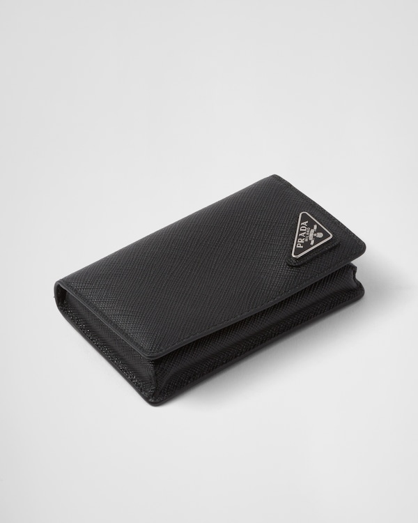 Saffiano leather card holder Saffiano leather card holder