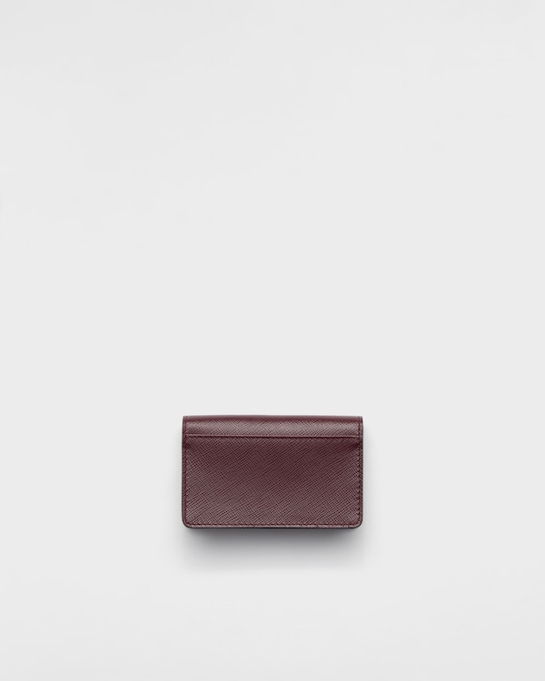 Saffiano leather card holder Saffiano leather card holder
