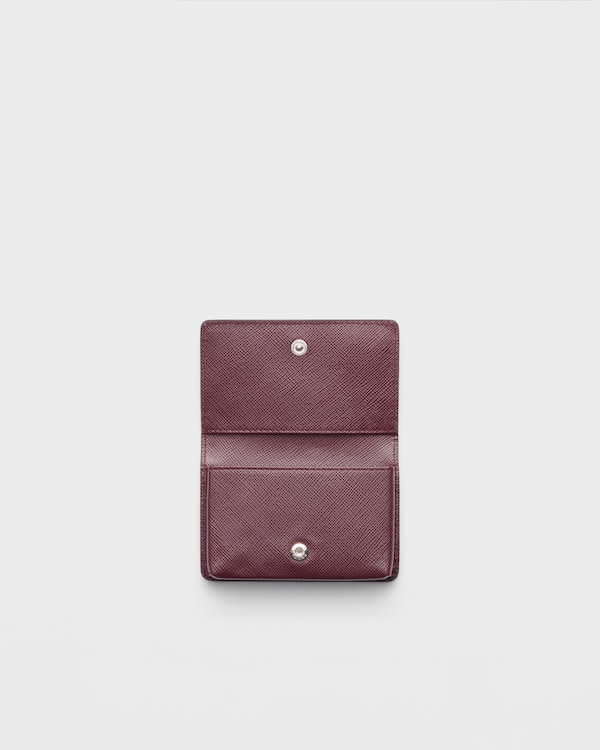 Saffiano leather card holder Saffiano leather card holder