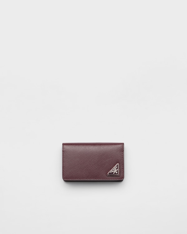 Saffiano leather card holder Saffiano leather card holder