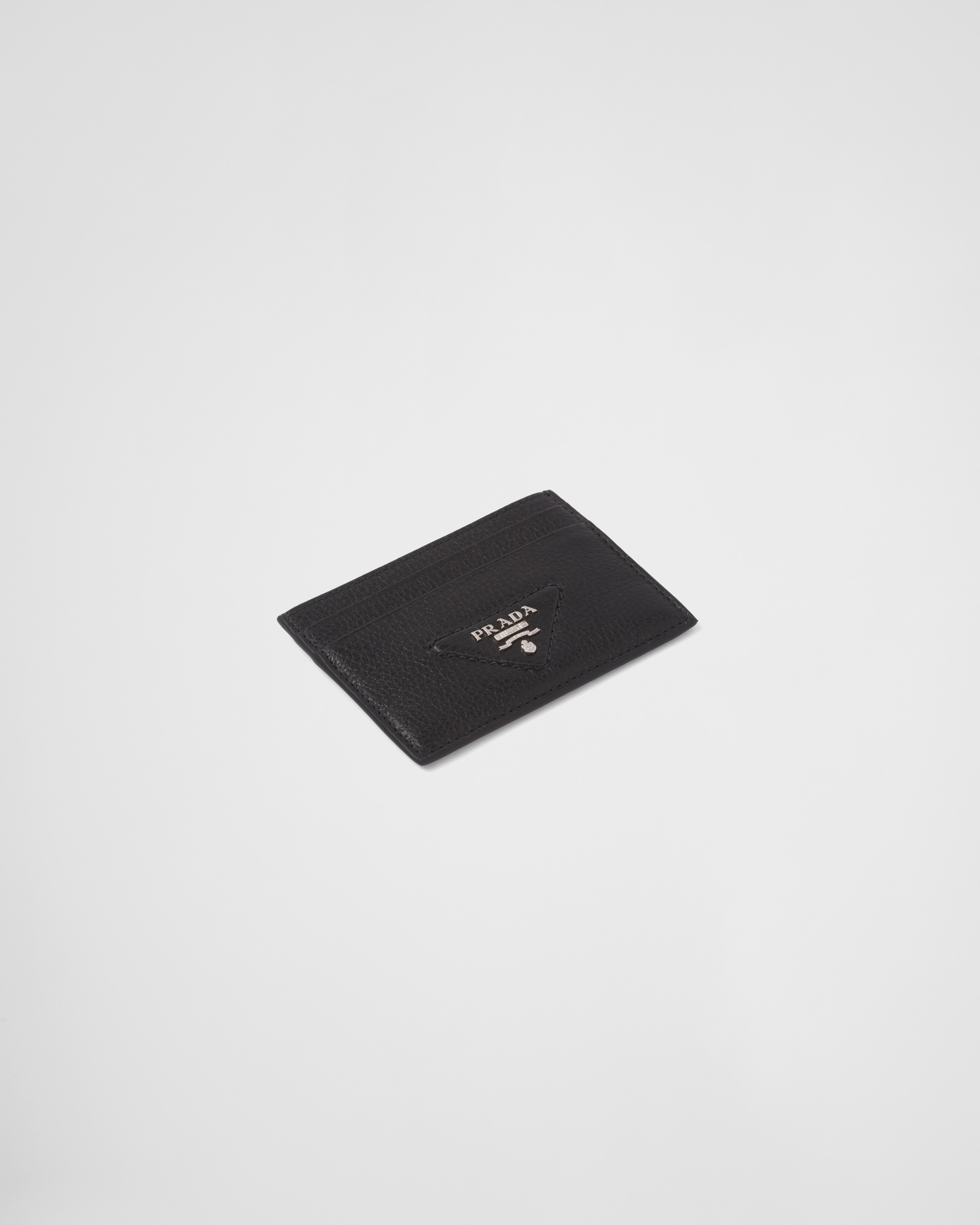 Black Leather Card Holder